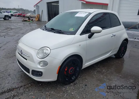 2012 Fiat 500 Sport from USA, damaged, VIN 3C3CFFBR0CT113811